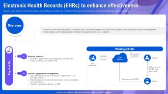 Health Information System Electronic Health Records EHRs To Enhance Effectiveness