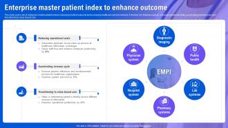 Health Information System Enterprise Master Patient Index To Enhance Outcome