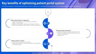 Health Information System Key Benefits Of Optimizing Patient Portal System