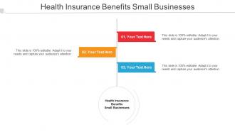 Health Insurance Benefits Small Businesses Ppt Powerpoint Presentation File Slide Cpb