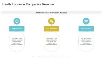 Health Insurance Companies Revenue In Powerpoint And Google Slides Cpb
