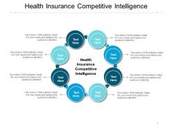 Health insurance competitive intelligence ppt powerpoint presentation portfolio designs download cpb