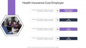 Health Insurance Cost Employer In Powerpoint And Google Slides Cpb
