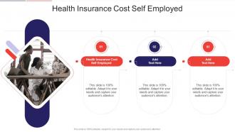 Health Insurance Cost Self Employed In Powerpoint And Google Slides Cpb