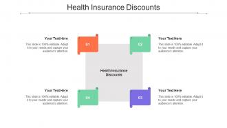 Health Insurance Discounts Ppt Powerpoint Presentation Slides Topics Cpb