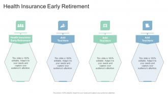 Health Insurance Early Retirement In Powerpoint And Google Slides Cpb