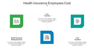 Health insurance employees cost ppt powerpoint presentation slides files cpb