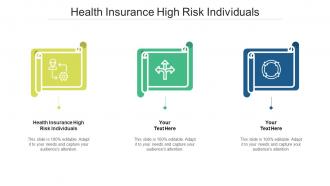 Health Insurance High Risk Individuals Ppt Powerpoint Presentation Show Design Templates Cpb