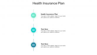 Health insurance plan ppt powerpoint presentation infographics clipart images cpb