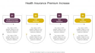 Health Insurance Premium Increase In Powerpoint And Google Slides Cpb