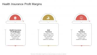 Health Insurance Profit Margins In Powerpoint And Google Slides Cpb