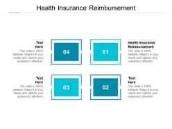 Health insurance reimbursement ppt powerpoint presentation professional templates cpb