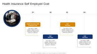 Health Insurance Self Employed Cost In Powerpoint And Google Slides Cpb
