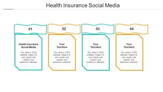 Health insurance social media ppt powerpoint presentation summary design templates cpb