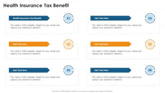 Health Insurance Tax Benefit In Powerpoint And Google Slides Cpb