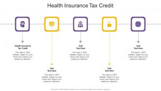 Health Insurance Tax Credit In Powerpoint And Google Slides Cpb