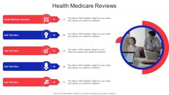 Health Medicare Reviews In Powerpoint And Google Slides Cpb