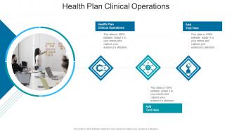 Health Plan Clinical Operations In Powerpoint And Google Slides Cpb