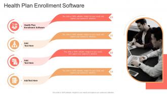 Health Plan Enrollment Software In Powerpoint And Google Slides Cpb