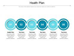 Health plan ppt powerpoint presentation professional files cpb