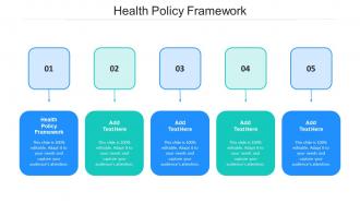 Health Policy Framework In Powerpoint And Google Slides Cpb