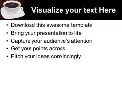 Health powerpoint templates free coffee beans entertainment business ppt design