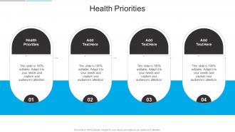 Health Priorities In Powerpoint And Google Slides Cpb