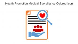 Health Promotion Medical Surveillance Colored Icon In Powerpoint Pptx Png And Editable Eps Format