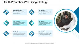 Health Promotion Well Being Strategy In Powerpoint And Google Slides Cpb