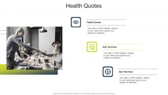Health Quotes In Powerpoint And Google Slides Cpb