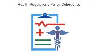 Health Regulations Policy Colored Icon In Powerpoint Pptx Png And Editable Eps Format