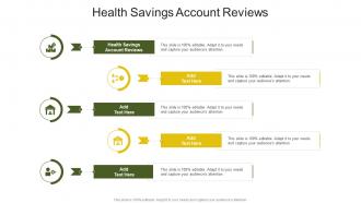 Health Savings Account Reviews In Powerpoint And Google Slides Cpb