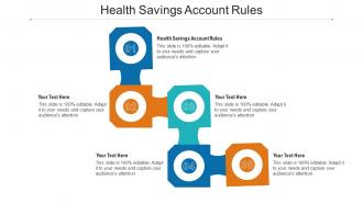 Health savings account rules ppt powerpoint presentation summary icons cpb