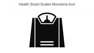Health Smart Scales Monotone Icon In Powerpoint Pptx Png And Editable Eps Format