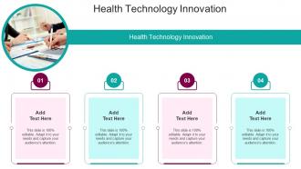 Health Technology Innovation Ppt Powerpoint Presentation Icon Graphics Example Cpb