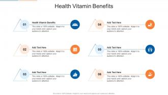 Health Vitamin Benefits In Powerpoint And Google Slides Cpb