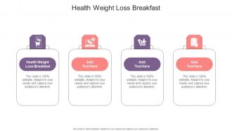 Health Weight Loss Breakfast In Powerpoint And Google Slides Cpb