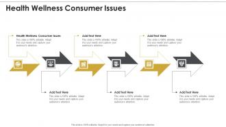 Health Wellness Consumer Issues In Powerpoint And Google Slides Cpb