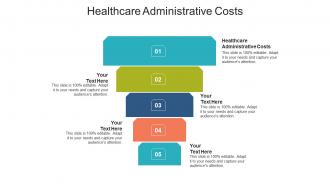 Healthcare administrative costs ppt powerpoint presentation model master slide cpb