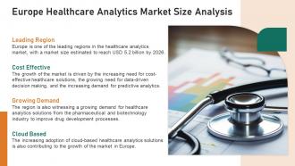 Healthcare Analytics Market Size Powerpoint Presentation And Google Slides ICP Template Impressive