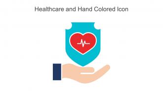 Healthcare And Hand Colored Icon In Powerpoint Pptx Png And Editable Eps Format