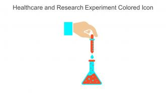 Healthcare And Research Experiment Colored Icon In Powerpoint Pptx Png And Editable Eps Format