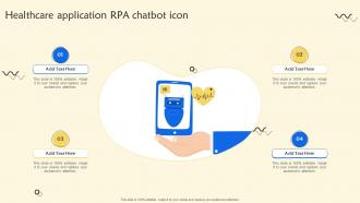 Healthcare Application RPA Chatbot Icon