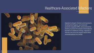 Healthcare Associated Infections Acinetobacter Baumannii PPT PowerPoint ST AI SS