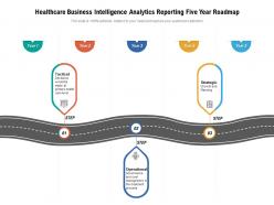 Healthcare business intelligence analytics reporting five year roadmap