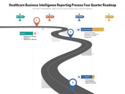Healthcare Business Intelligence Reporting Process Four Quarter Roadmap