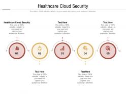 Healthcare cloud security ppt powerpoint presentation slides download cpb