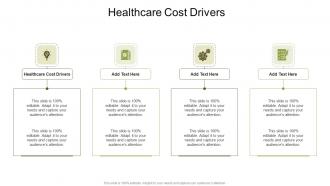 Healthcare Cost Drivers In Powerpoint And Google Slides Cpb