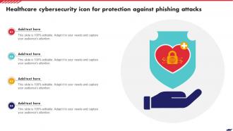 Healthcare Cybersecurity Icon For Protection Against Phishing Attacks