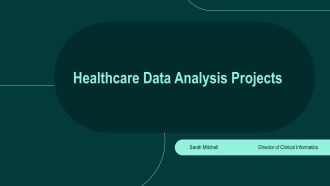 Healthcare Data Analysis Projects PPT Designs VA